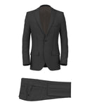 Suit in crease-resistant grey wool