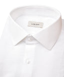 Chemise Coton Piqué Blanc