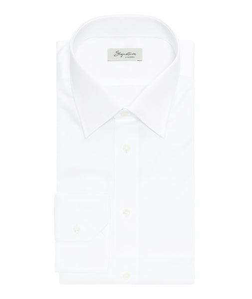 Chemise Cérémonie Blanc Twill