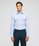 Camicia Easy Iron Azzurra Righe