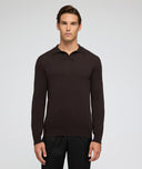 Pull en cachemire marron