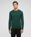 Pull en cachemire vert