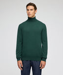 Pull en cachemire vert
