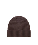 Berretto in cashmere marrone
