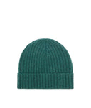 Berretto in cashmere verde