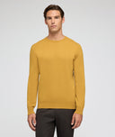 Pull en cachemire ocre