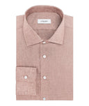 Camicia Lino Rosa